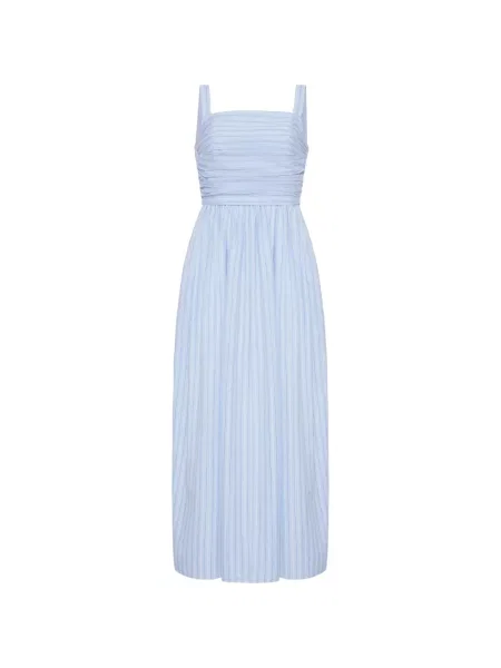 Rochie midi Adam Lippes albastru