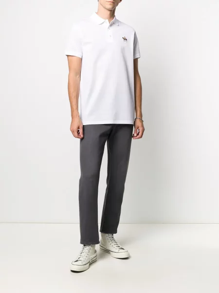 Polo Ralph Lauren Purple Label με κέντημα λευκό