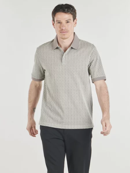 Tenisz pólóing Armani Exchange bézs