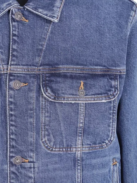 Geacă de blugi Emporio Armani albastru