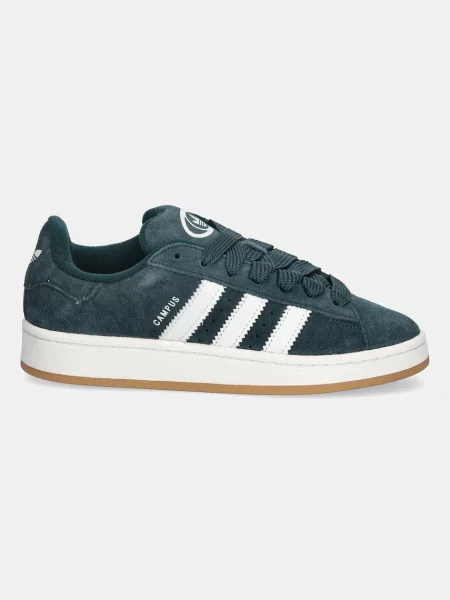 Σουέτ αθλητικά παπούτσια adidas Originals Campus W πράσινο