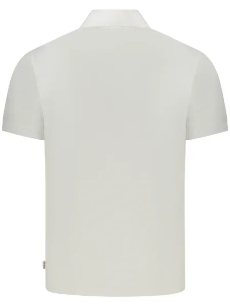 Тениска с яка Pepe Jeans ESSENTIAL POLO CONTRAST LOGO с изчистен дизайн бяло