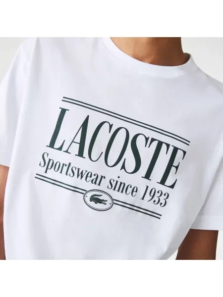 Футболка Lacoste белая