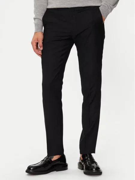 Παντελόνι chino Jack&Jones μαύρο