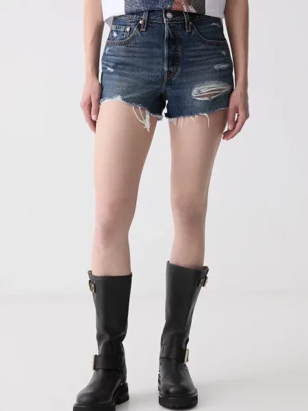 Levi's pantaloni scurți pentru femei din denim ORIGINAL albastru