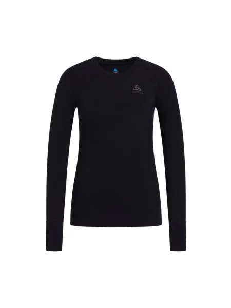 Top Odlo wełniany czarny