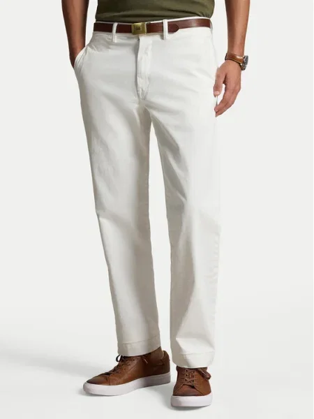 Polo Ralph Lauren Pantaloni din alb