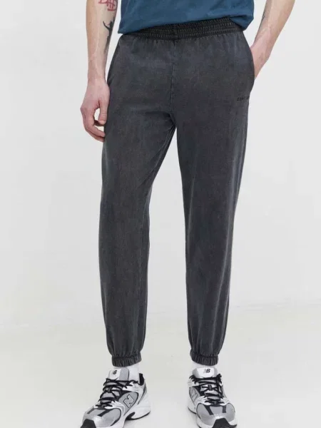 Spodnie Kaotiko Washed Detroit black czarne
