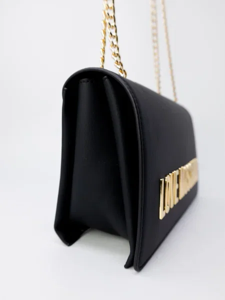 Torebka na łańcuszku Love Moschino czarna