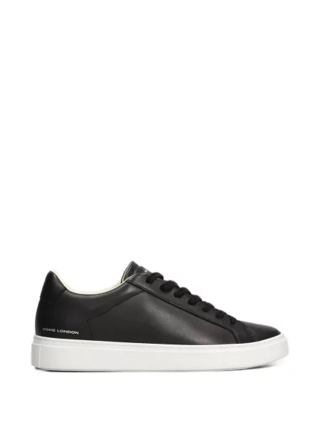 Sneakerși Crime London cu imagine negru