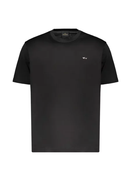 Tricou Paul & Shark cu imagine negru