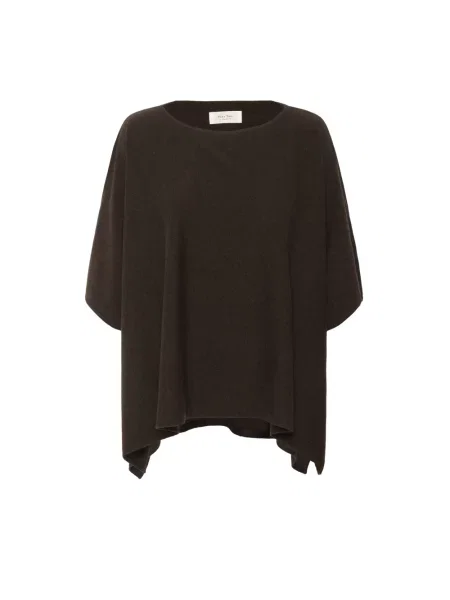 Sweter Part Two wełniany brązowy