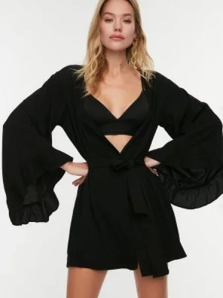 Palton Trendyol negru