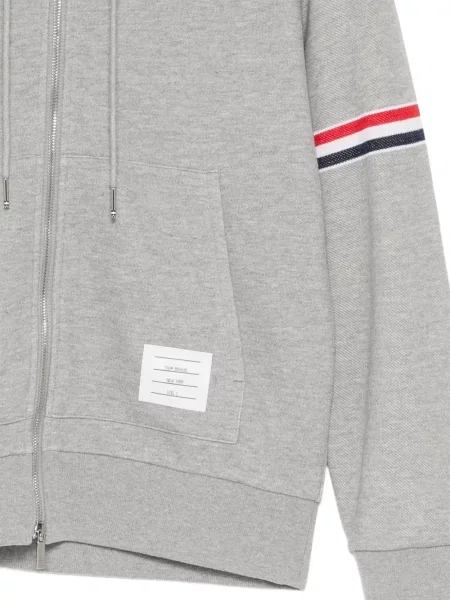 Hanorac cu glugă Thom Browne gri
