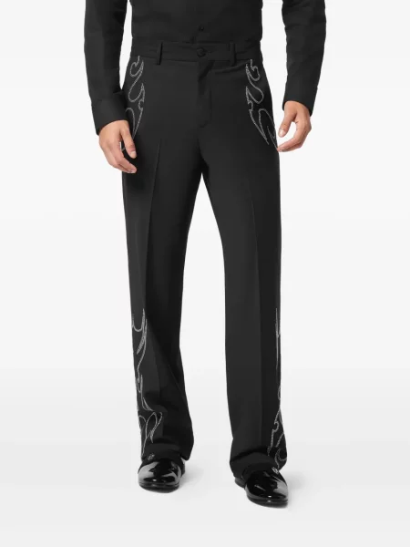 Pantaloni Philipp Plein negru