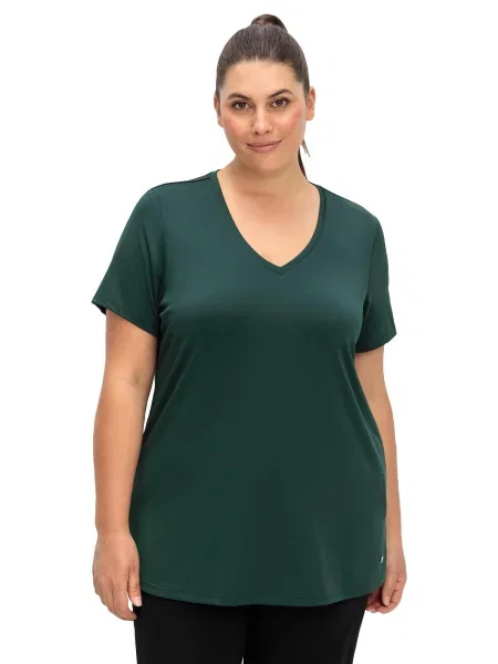 SHEEGO Tricou funcțional închis verde