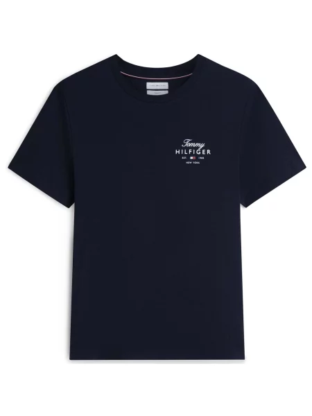 Tricou Tommy Hilfiger albastru