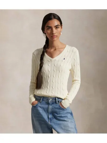 Polo Ralph Lauren Pulóver krém