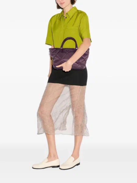 Matlasat geantă shopper Mz Wallace violet