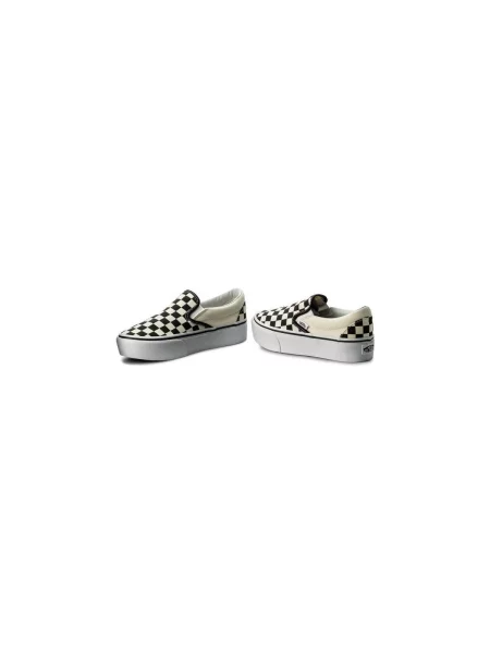 Tenisice Vans Classic Slip-On P Blk&Whtchckerboard/Wht bijela