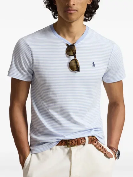 Τέντωμα καρό κιλότα Polo Ralph Lauren με κέντημα πράσινο
