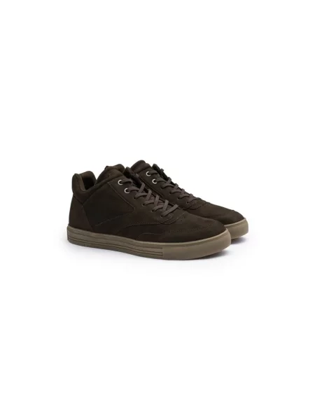 Sneakersy Lloyd brązowe