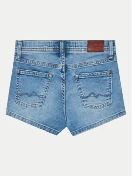 Džínové šortky Pepe Jeans modré