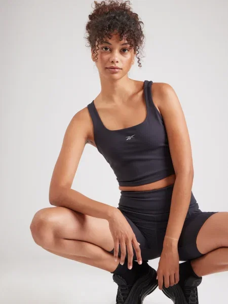 Dámske tréningové tričko Reebok Lux Tank black čierna