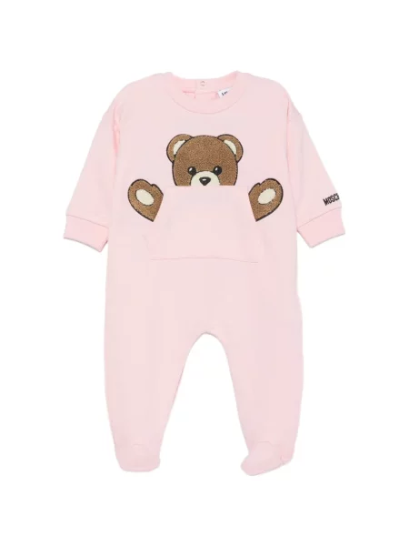 Kombinezon dziecięcy Moschino różowy