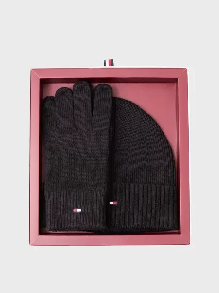 Шапка Tommy Hilfiger черная