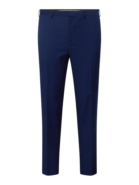 BURTON MENSWEAR LONDON Ráncos nadrág tengerészkék