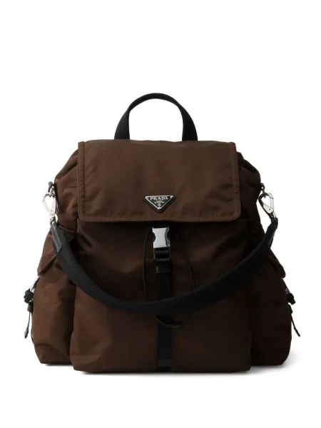 Rucsac Prada din piele maro