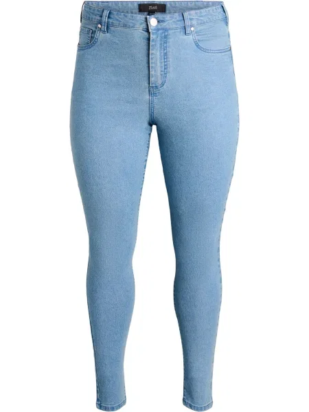 Zizzi Jeans Amy deschis albastru