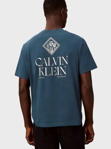 Футболка Calvin Klein Jeans синя