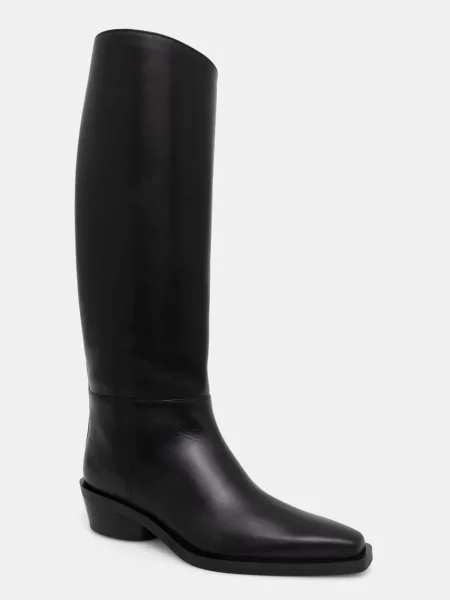 Kožené čižmy Proenza Schouler Bronco čierna