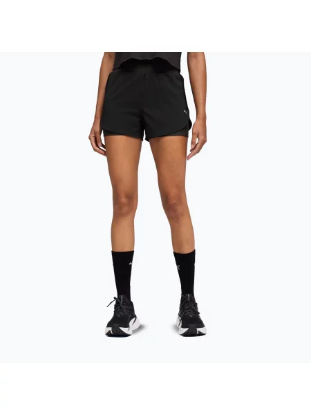 Pantaloni scurți de alergare pentru femei PUMA Dreamrun 5" DryCELL puma black negru