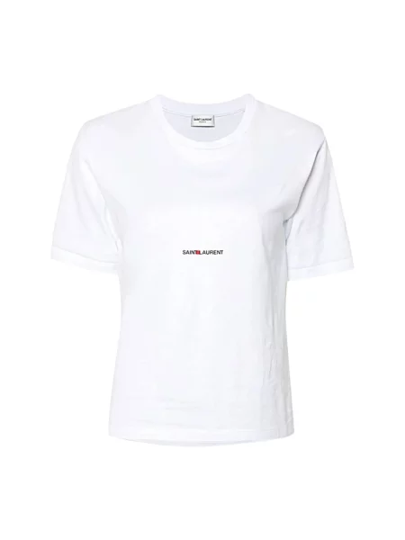 Koszulka Saint Laurent biała
