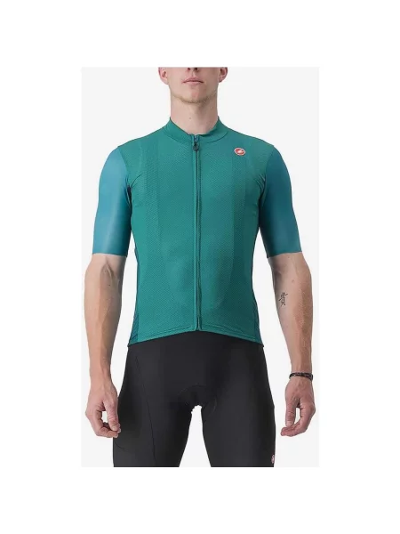 Koszulka z krótkim rekawem Castelli Endurance Elite w kolorze zielonym turkusowym XXL zielona