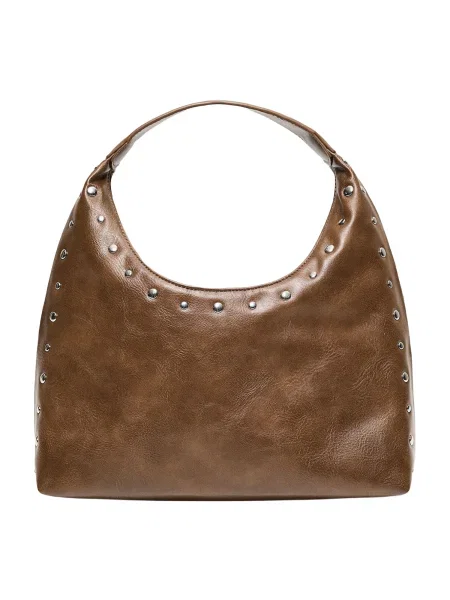 Bershka Ročna torbica rjava