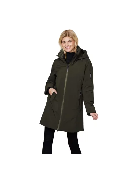 Parka Junge zielona