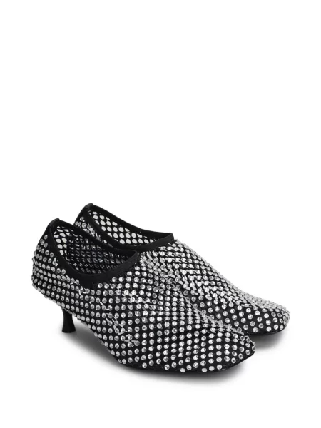 Bateliai Strategia Shoes su kristalais juoda