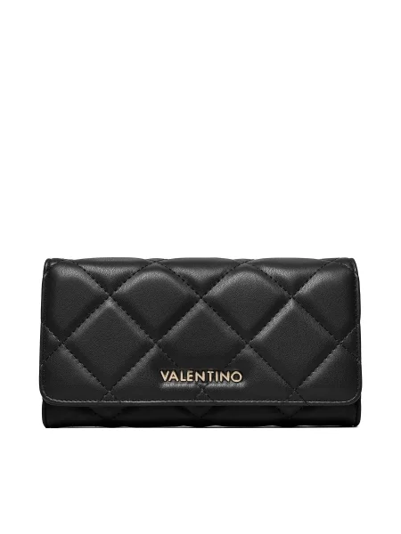Голям дамски портфейл Valentino черно