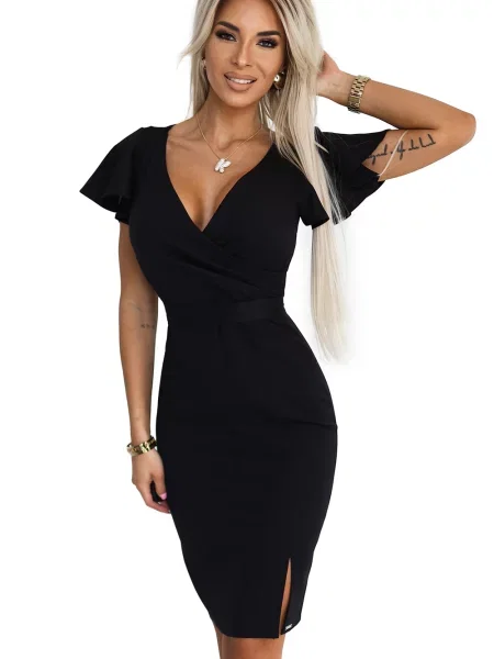 Sukienka Numoco elegancka czarna