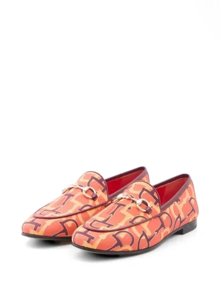 Pantofi loafer Gucci portocaliu