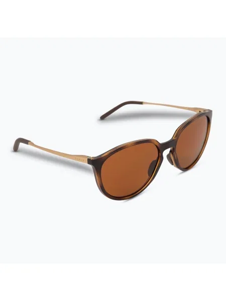 Slnečné okuliare Oakley Sielo leštená korytnačka/prízemný bronz hnedá