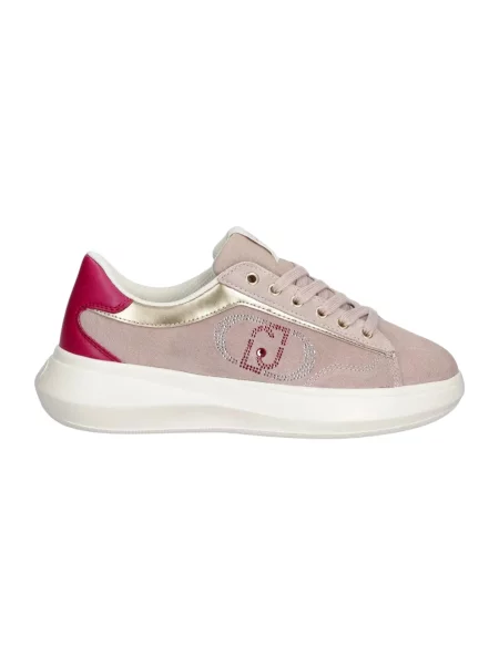 Sneakersy Liu Jo skórzane różowe