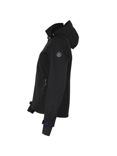 Geacă Peak Mountain softshell negru