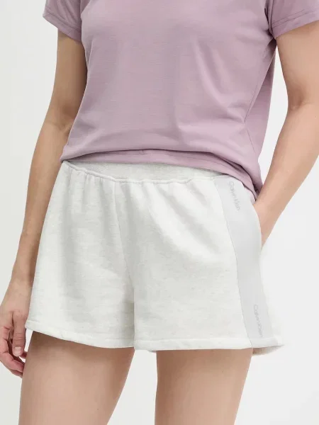 Kratke hlače Calvin Klein Performance siva