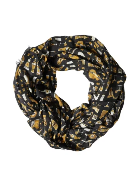 Szal Dolce And Gabbana koronkowa czarna