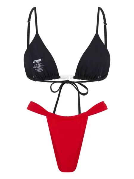 Bikini Let's Swim negru